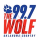 99.7 The Wolf - KWFF Logo