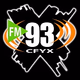 CFYX93 Rimouski - CFYX-FM Logo