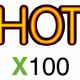 HOT X100 - Hits of Toady Logo