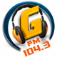 GoldFM 104.3 Welkom Logo