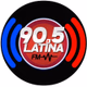 Latina 90.5 FM Logo