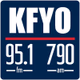News/Talk 95.1 & 790 - KFYO Logo