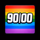 90|00 Radio Logo