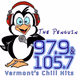 97.9 & 105.7 The Penguin - WSNO-FM Logo
