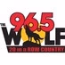 96.5 The Wolf - WLWF Logo