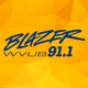 Blazer 91.1 - WVUB Logo