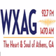 WXAG 92.7 FM and 1470 AM - WXAG Logo
