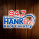 98.9 Hank FM - KXPT-HD2 Logo
