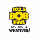 103.5 BOB-FM - KWXD Logo