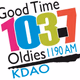 KDAO 1190 AM & 103.7 FM - KDAO Logo