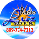Radio Luz 93.7 F.M. Logo
