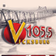 V 105.5 - WVBG-FM Logo
