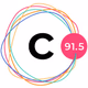 CJCN 91.5 Connect FM Surrey BC Logo