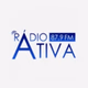 Rádio Ativa 87.9 FM Logo