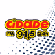 Rádio Cidade 91,5 FM Logo