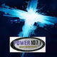 Power 107.7 - WJRP-LP Logo
