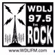 97.5 The Rock - WDLJ Logo