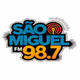 Rádio São Miguel FM 98,7 Logo