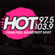 HOT 97.5/103.9 - KZON Logo