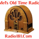 Radio181 - Mel's Old Time Radio Logo