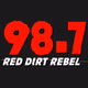 98.7 Red Dirt Rebel - KHWL Logo
