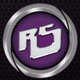 Rádio Shuffle Music Digital Logo