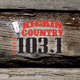 Kickin' Country 103.1 - KKCN Logo