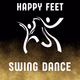 Happy Feet - Swing Dance Logo