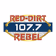 107.7 The Red Dirt Rebel - KRBL Logo