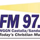 FM 97.7 - WGGN Logo