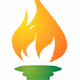 Radio Flambeau Celeste Logo