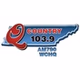 Q Country 103.9 - WNTC logo