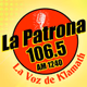 La Patrona 106.5 - KRJW Logo