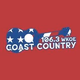 106.3 Coast Country - WKOE Logo