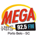 Rádio Mega Hits FM 92.5 Logo