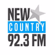 New Country 92.3 - CFRK-FM Logo