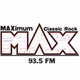 MAX 93.5 FM - WMXQ Logo