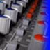 Blue Web Radio Logo