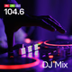 104.6 RTL - DJ Mix Logo