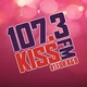 107.3 KISS-FM - KISX Logo