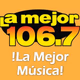 La Mejor 106.7 FM - KSMY Logo
