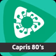 Radio Capris - 80s Logo
