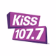 KiSS 107.7 - CFRV-FM Logo