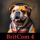 Pumpkin FM - BritCom Four Logo