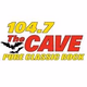 104.7 The Cave - KKLH Logo