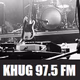 KHUG 97.5 - KHUG-LP Logo
