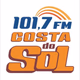101,7 FM  Costa do Sol Logo