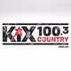 KiX 100.3 - W262DI logo
