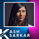 Kudos Radio - Ash Sarkar Logo