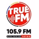 105.9 True FM - DWLA logo